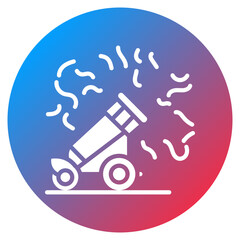 Confetti Cannon Vector Icon