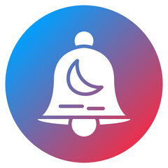 Midnight Bell Vector Icon