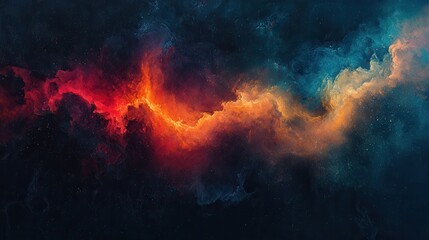 Cosmic nebulae swirl in vibrant hues (5)