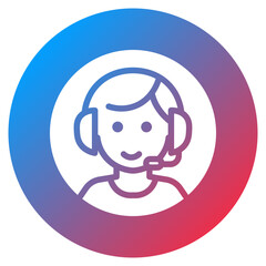 Digital Assistant Vector Icon