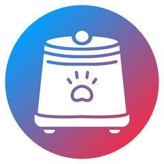 Smart Pet Feeder Vector Icon
