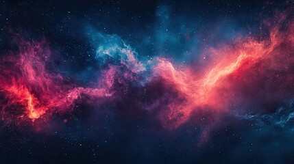 Cosmic nebulae swirling in deep space (9)