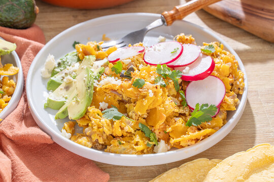Egg and Tortilla Migas