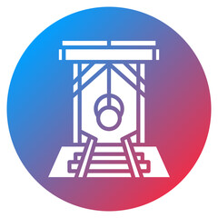 Mine Shaft Vector Icon