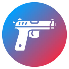 Pistol Vector Icon