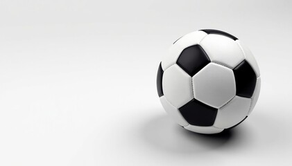 Obraz premium High-angle view of football against white backdrop, clean, brown, nfl