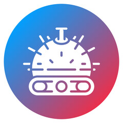 Anti-Tank Mine Vector Icon