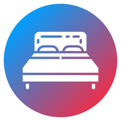 Smart Bed Vector Icon