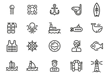 Ocean Exploration Symbols: From Boats to Sea Creatures