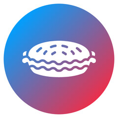 Apple Pie Vector Icon