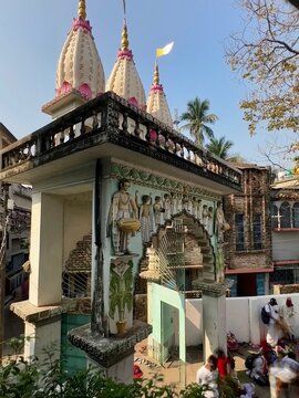 Temple Pilgrimage Scenes, West Bengal, India