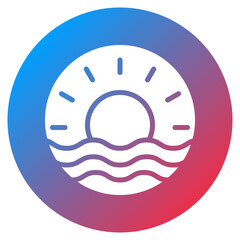 Renewable Heat Vector Icon