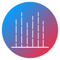 Bamboo Forest Vector Icon