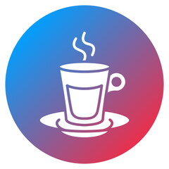 Espresso Shot Glass Vector Icon