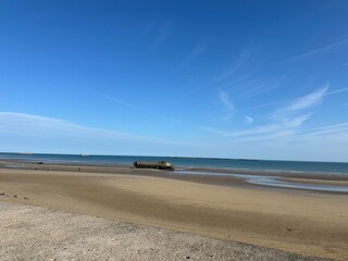normandy invasion beach, WW2 remembrance, Gold Beach 