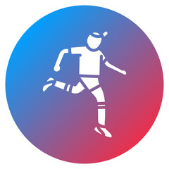 Soccer Training Session Vector Icon