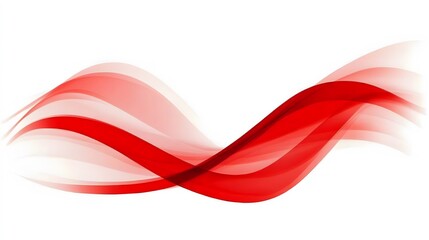 Abstract Red Wave Background Design Graphic