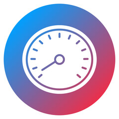 Altimeter Vector Icon