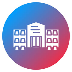 Outlet Mall Vector Icon