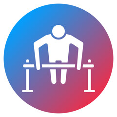 Inverted Row Vector Icon