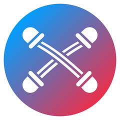 Resistance Band Vector Icon