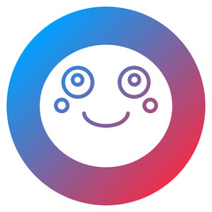 Smiling Face with Smiling Eyes Vector Icon
