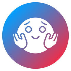 Hugging Face Vector Icon