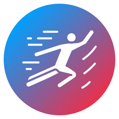 High Impact Exercise Vector Icon