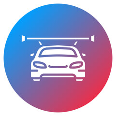 Obraz premium Aero Spoiler Vector Icon