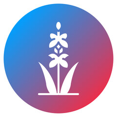 Hyacinth Vector Icon