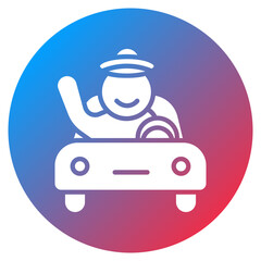 Obraz premium Preferred Driver Vector Icon