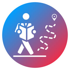 Self Guided Tour Vector Icon