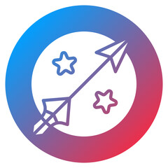 Broadhead Arrow Vector Icon