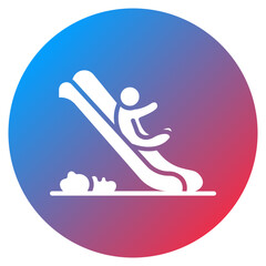 Tube Slide Vector Icon