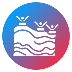 Wave Pool Vector Icon