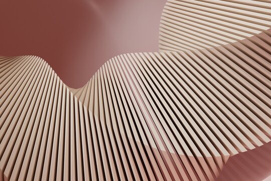 Abstract background with flowing lines