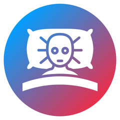 Insomnia Treatment Vector Icon