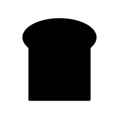 シンプルな食パンのアイコンイラスト