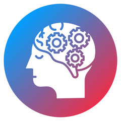 Schizophrenia Treatment Vector Icon