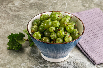 Ripe sweeet and juicy gooseberry