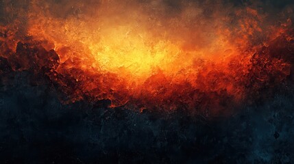 Fototapeta premium Fiery, Abstract Background