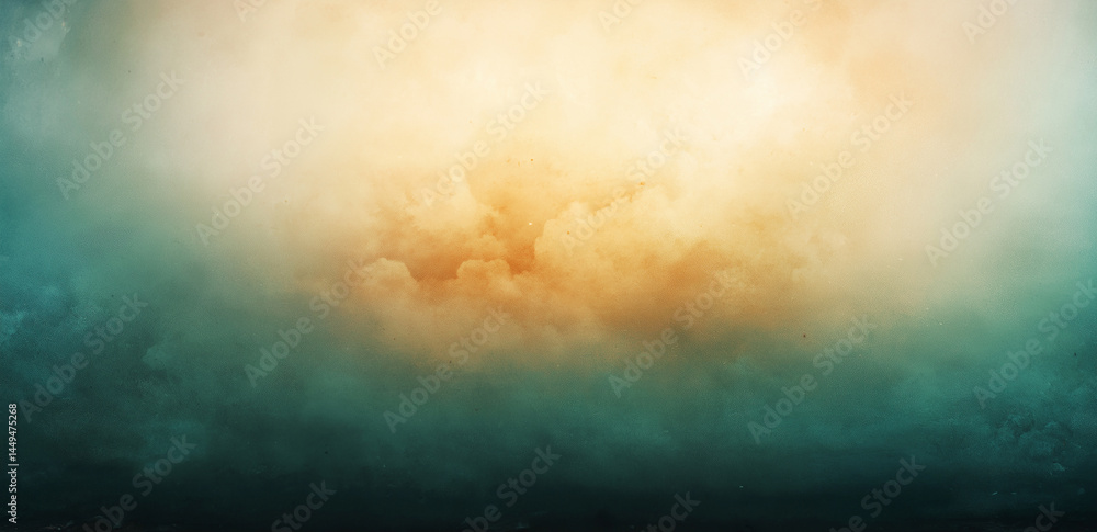 Poster A vintage-toned abstract background with soft color gradients and fine textures, creating a nostalgic and mysterious artistic atmosphere.