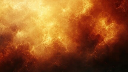 Fiery, chaotic clouds fill the sky (1)