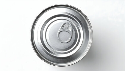 Metal Can Top View