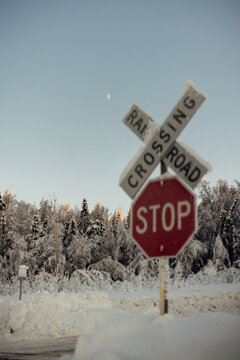 A Winter Drive In Alaska