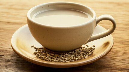 Aromatic Warm Herbal Drink with Cumin Seeds - A Delicious & Healthy Beverage