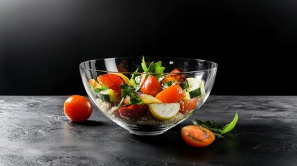 Vibrant Summer Vegetable Quinoa Salad - A Healthy and Delicious Dish