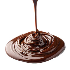 Delicious Melted Chocolate HighQuality Food Photography isolated on transparent background