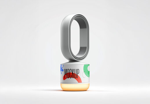 Fan Mockup for Home and Office Use &ndash; Photorealistic Design for Marketing and Branding