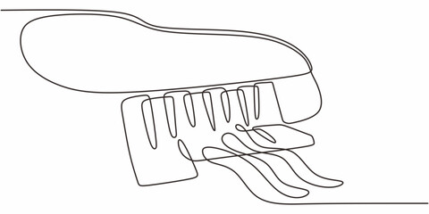 Single Line Art Solar Panel Series. Renewable Energy Innovation Symbol Vector.